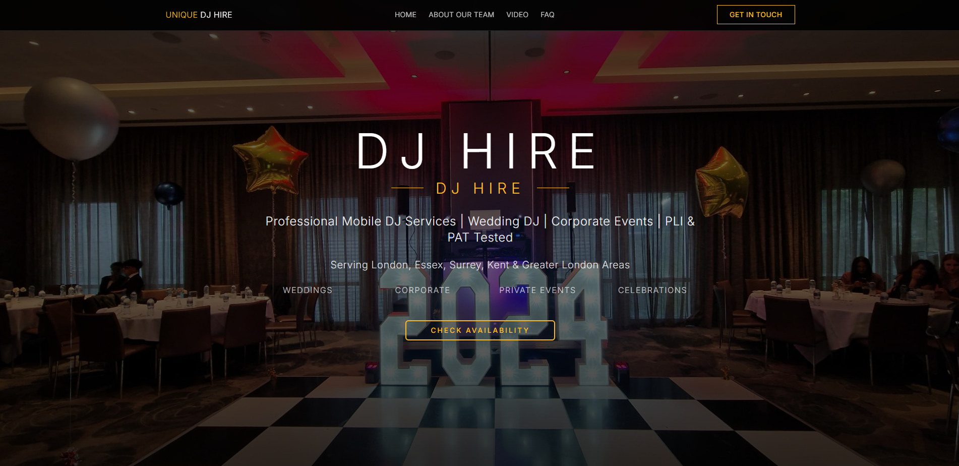 Unique DJ Hire